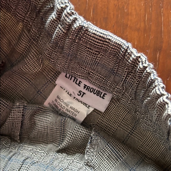 Never worn Little Trouble  Stylish Gray Cargo Pants - Picture 3 of 5